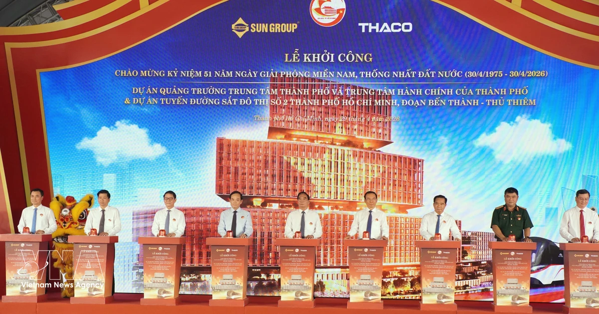 Ho Chi Minh City breaks ground on projects shaping modern megacity