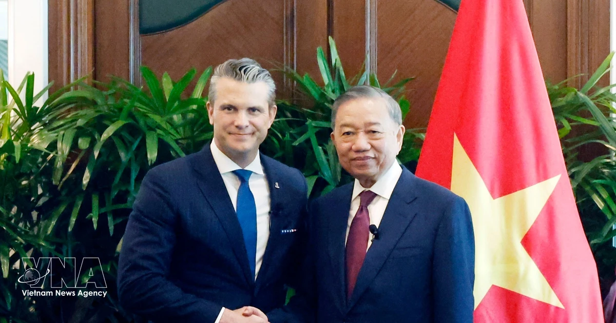 Vietnamese leader receives foreign defence ministers on Shangri-la Dialogue sidelines