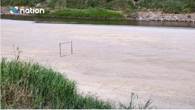 Mekong River Water level in Thailand falls to alarming level