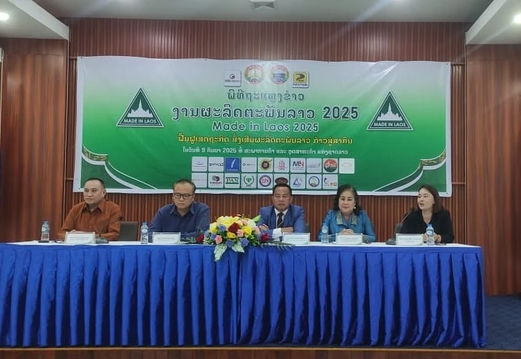 Laos promotes products to global market