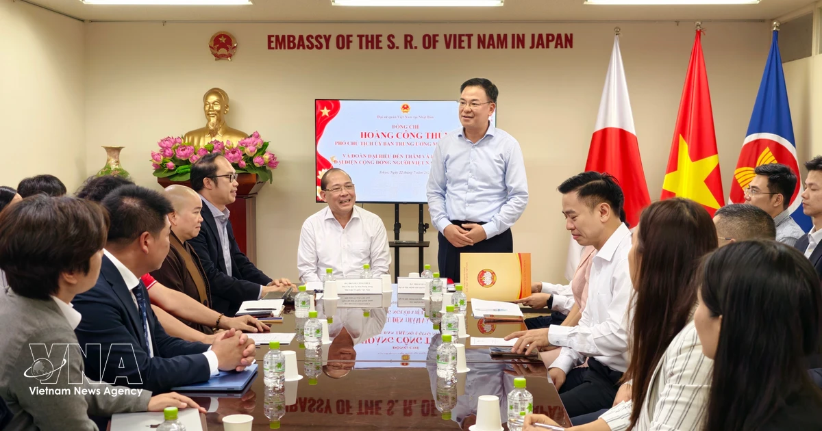Vietnamese community in Japan urged to strengthen unity, contribute to homeland's development