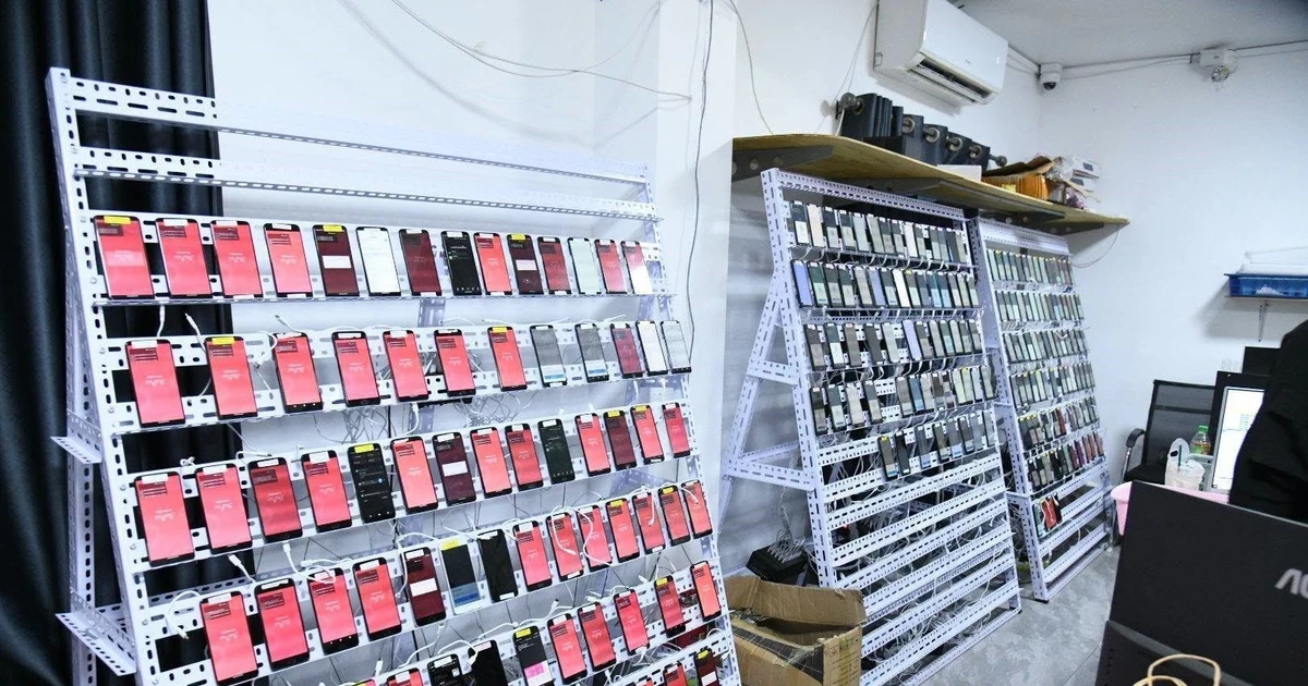 Lao police dismantle large online gambling, telecom fraud ring