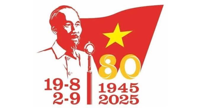 The official logo for the 80th anniversary of the August Revolution's success and the National Day (Photo: VNA)