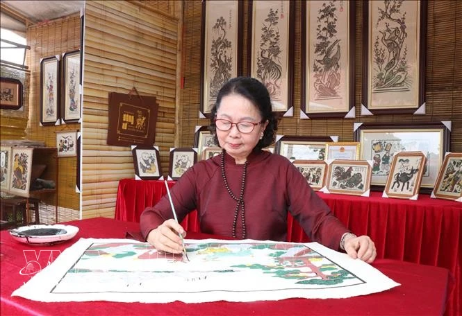 Couple saves 500-year-old Dong Ho painting art from extinction