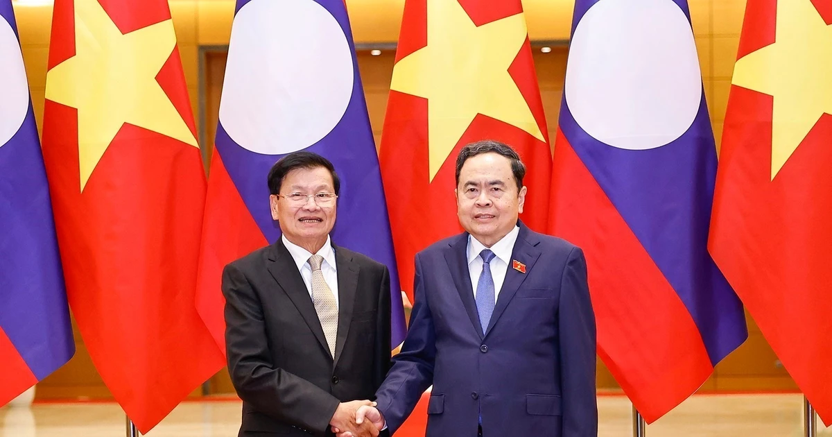 NA leader pledges expanding ties with Lao parliament to new areas