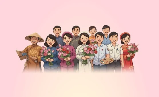 Gallery - 14th National Party Congress: The People are the foundation - the highest measure of all decisions | Vietnam+ (VietnamPlus)