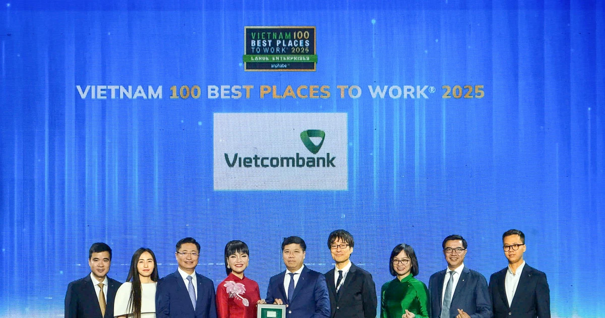 Vietcombank named Best Place to Work in Vietnam