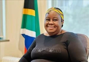 South African Ambassador to Viet Nam Vuyiswa Tulelo (Photo: VNA)