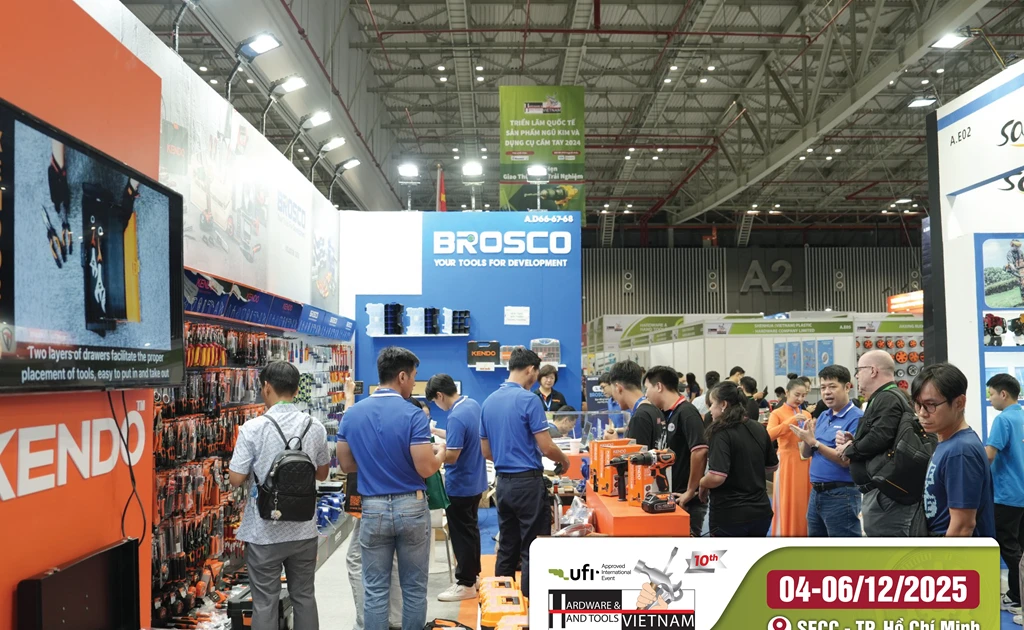380 exhibitors to gather at 2025 Vietnam Hardware & Hand Tools Expo