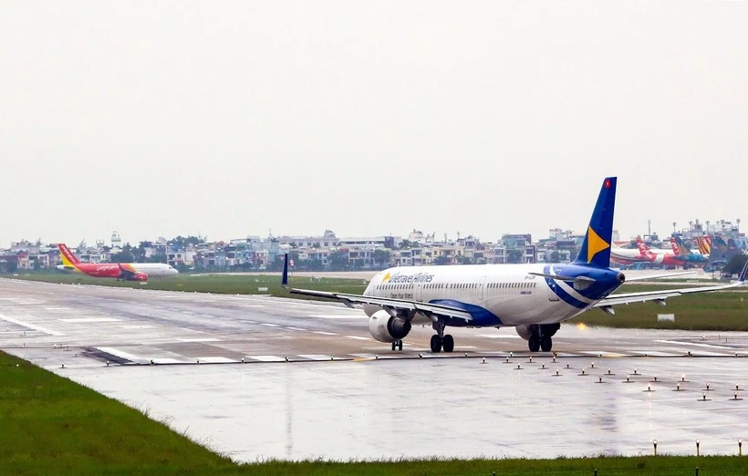 Airplanes at Da Nang International Airport (Photo: VNA)