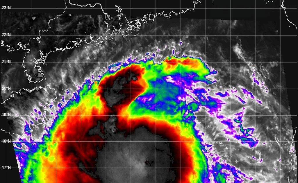 Laos issues warnings as Typhoon Kajiki nearing