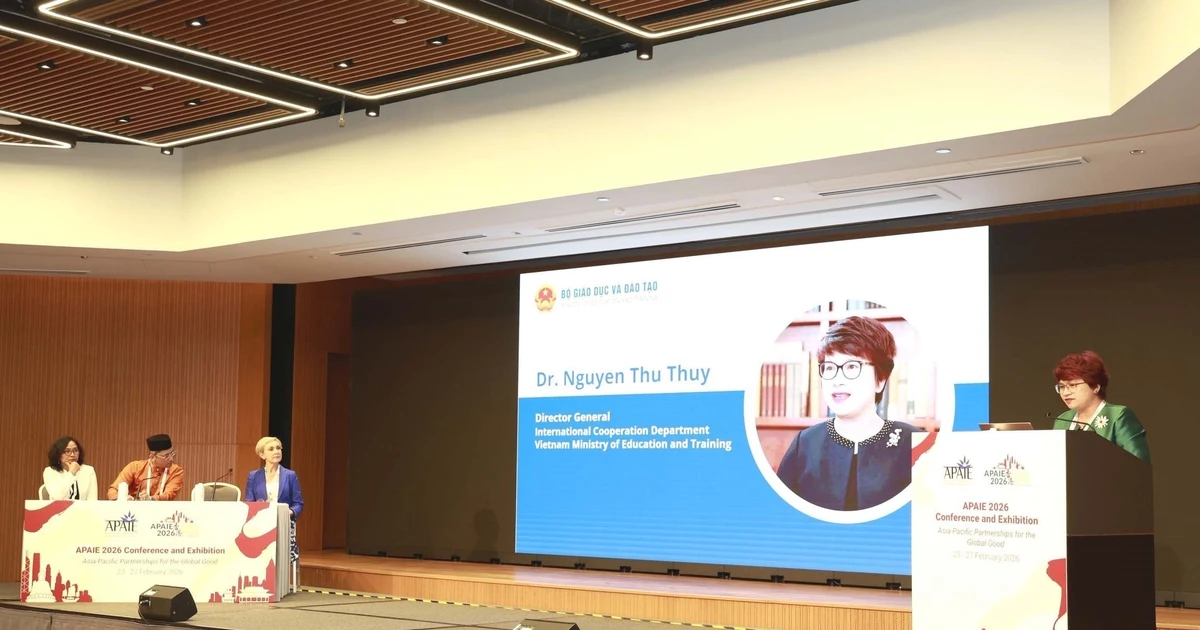 Vietnam promotes education partnerships at APAIE 2026