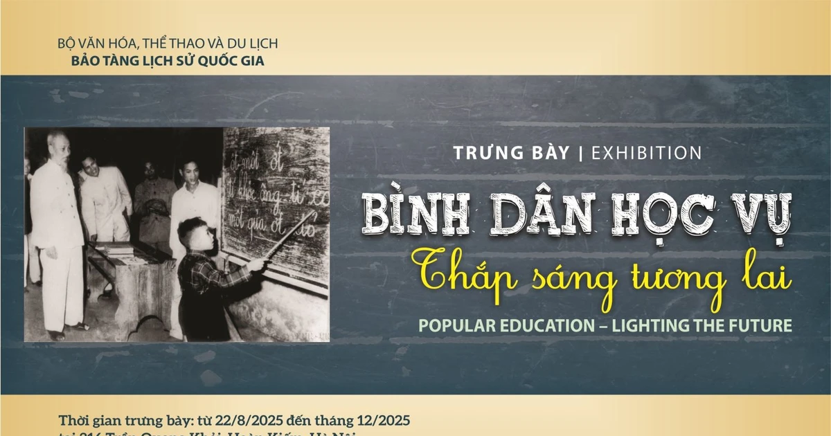 The exhibition spotlights Viet Nam’s mass literacy drive on 80th National Day (Photo: baotanglichsu)