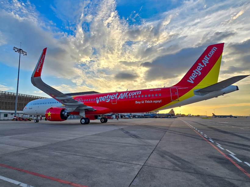 An aircraft of Vietjet Air (Photo: Vietjet)