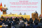 Prime Minister Pham Minh Chinh speaks at the first meeting of the Government steering committee for the development of science, technology, innovation and digital transformation, and Project No. 06 on March 18. (Photo: VNA)