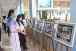 The exhibition in Binh Thuan province highlights the life and career of President Ho Chi Minh. (Photo: VNA)