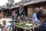 Traditional Mong ethnic costumes shine in Suoi Giang commune