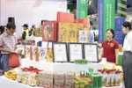 An OCOP booth displays Hanoi's staples. (Photo: VNA)