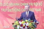 Party General Secretary To Lam speaks at the meeting with the officers of the Department of Internal Political Security under the Ministry of Public Security in Hanoi on July 28. (Photo: VNA)