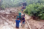 Flash floods and landslides hit Dien Bien province. (Photo: VNA)
