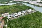 An aerial view of Thieng Lieng hamlet (Photo: VNA)