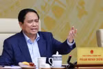 Prime Minister Pham Minh Chinh at the national online conference on July 16. (Photo: VNA)