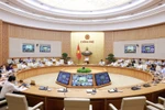 The Government's regular meeting for July on August 7 (Photo: VNA)