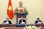 NA Chairman Tran Thanh Man speaks at the session on February 13. (Photo: VNA)