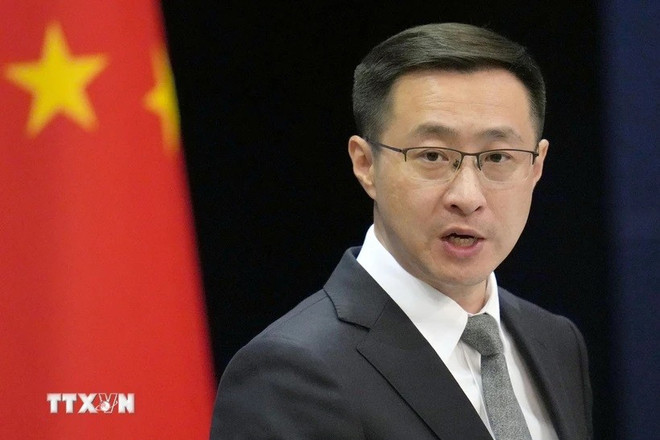Chinese Ministry of Foreign Affairs’ spokesperson Lin Jian (Photo: Kyodo/VNA) xi-jinping-2.jpg