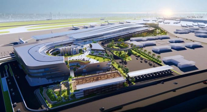 An illustration of Terminal 3 at Tan Son Nhat International Airport (Photo: ACV) t3-2.jpg