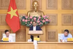 Prime Minister Pham Minh Chinh works with the Policy Advisory Council. Photo: VNA