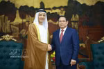 Prime Minister Pham Minh Chinh receives UAE Ambassador to Vietnam Bader Abdullah Almatrooshi in Hanoi on March 17, 2026. Photo: VNA