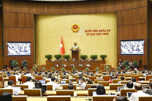 At the 15th National Assembly’s 9th session on June 17 (Photo: VNA) vna-potal-quoc-hoi-tiep-tuc-thao-luan-ve-ke-hoach-phat-trien-kinh-te-xa-hoi-8096841.jpg
