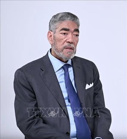 General Secretary of the United Left Movement (MIU) Party of the Dominican Republic Miguel Mejía. (Photo: VNA) dominicana-190525.jpg