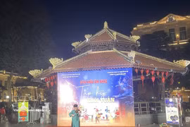 Community art space by Hoan Kiem Lake