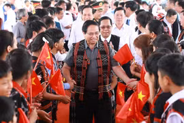 PM attends ground-breaking ceremony for school in Da Nang’s border commune