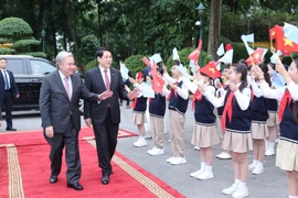 Vietnamese President hosts red-carpet welcome ceremony for UN Secretary-General
