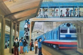 When the train station becomes a space for art