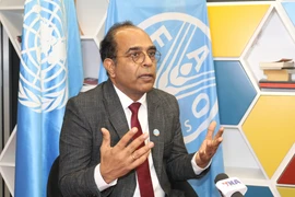 Mr. Vinod Ahuja, Food and Agriculture Organization of the United Nations (FAO) Representative for Vietnam. (Photo: VNA)