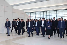 Senior official inspects preparations for 14th National Party Congress