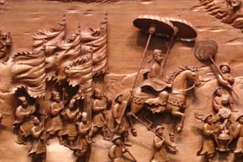 Painting at Temple of Literature carries Vietnamese tradition of reverence for learning