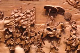 Painting at Temple of Literature carries Vietnamese tradition of reverence for learning