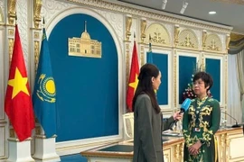 Vietnam News Agency leader pays working visit to Kazakhstan's presidential broadcasting complex