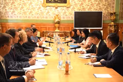 A view of the Vietnam - Russia deputy foreign ministerial-level political consultation in Moscow on August 21. (Photo: VNA)