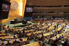 An overview of the UN General Assembly session during which a resolution on the “International Decade of Culture for Sustainable Development (2027–2036)” is adopted (Photo: VNA)