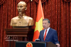 General Secretary of the Communist Party of Vietnam Central Committee and President To Lam (Photo: VNA)