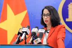 Spokeswoman of the Ministry of Foreign Affairs Pham Thu Hang (Photo: VNA)