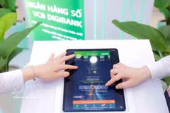 Vietcombank is one of the leading banks in digital transformation. (Photo: VNA)