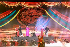 A performance at the opening ceremony of the second Thang Long – Hanoi Festival 2026, themed “Heritage Flow" (Photo: VNA)