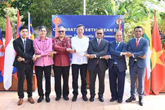 Ambassadors of ASEAN member countries in Cuba promote the spirit of solidarity and cooperation within the bloc. (Photo: VNA)
